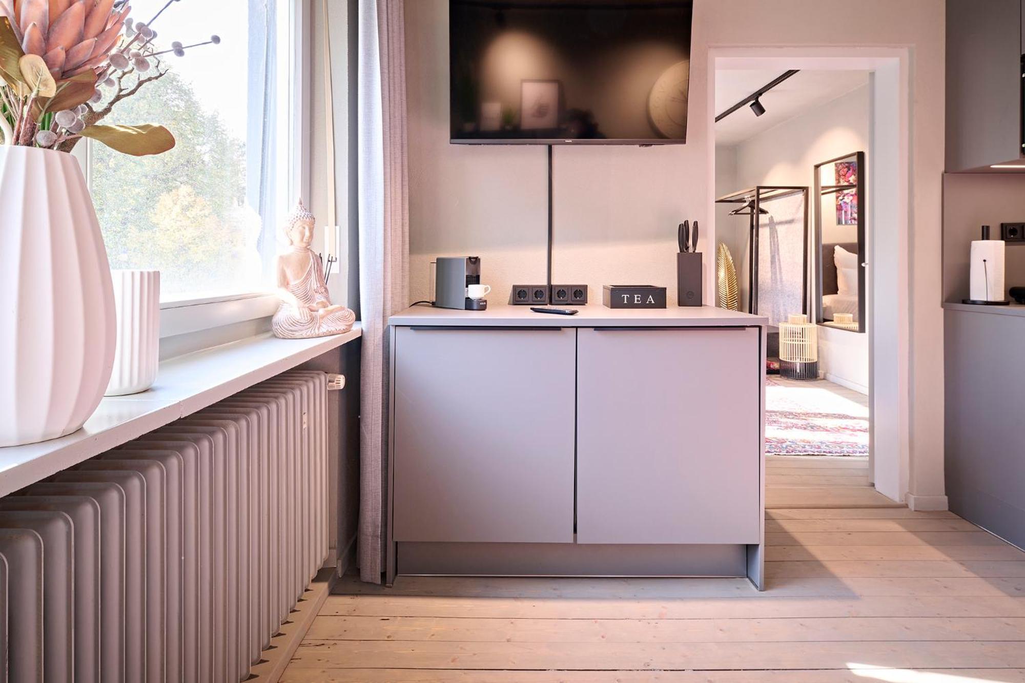 Apartamento Xzllenz Kueche Bad S-Bahn Parken Smart-Tv Wellbeing Neunkirchen am Sand Exterior foto