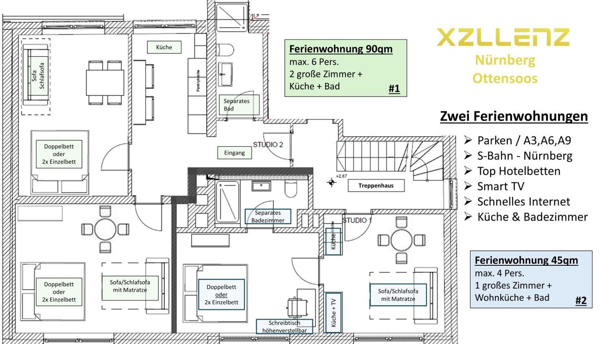 Apartamento Xzllenz Kueche Bad S-Bahn Parken Smart-Tv Wellbeing Neunkirchen am Sand Exterior foto